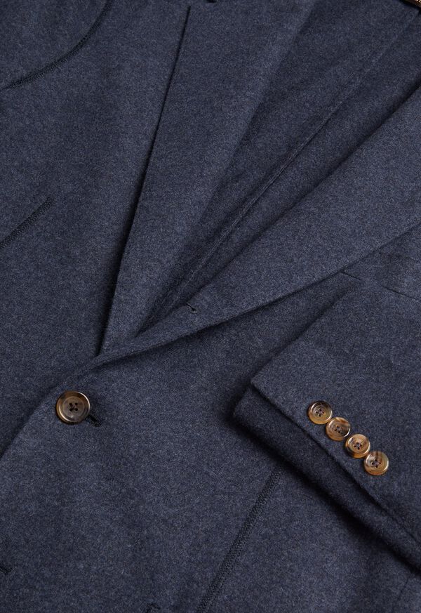 Paul Stuart Wool and Cashmere Blend Jersey Jacket, image 4