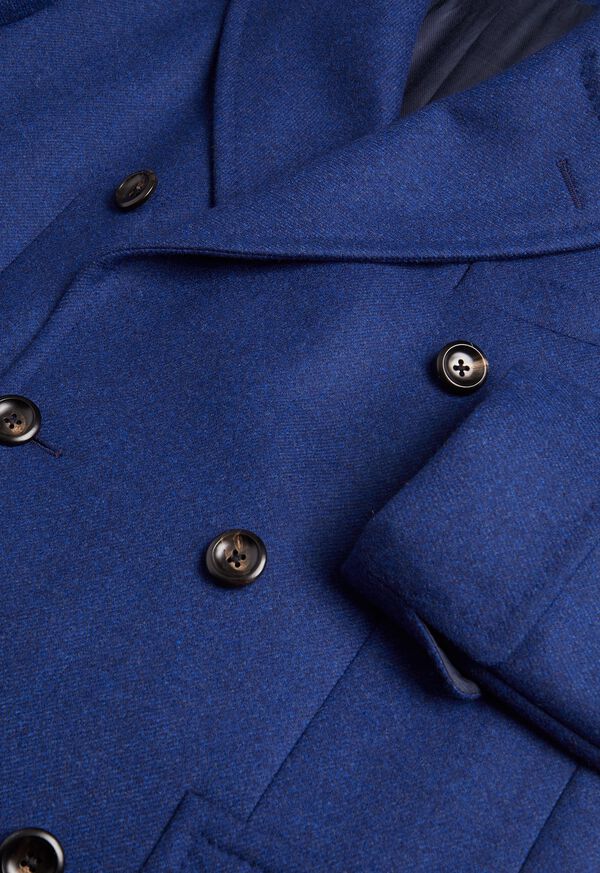Paul Stuart Wool Double Breasted Coat, image 4