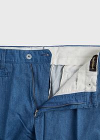 Paul Stuart Cotton Plain Front Dress Trouser, thumbnail 2