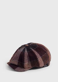 Paul Stuart Wool Patchwork Newsboy Cap, thumbnail 1