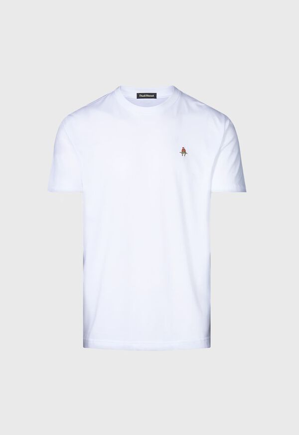 Paul Stuart Pima Interlock Logo T-Shirt, image 1