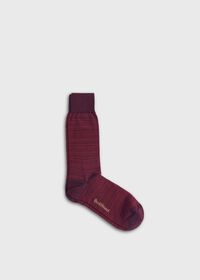 Paul Stuart Wool Multicolor Stripe Sock, thumbnail 1