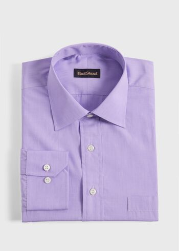 Paul Stuart Lilac End on End Dress Shirt