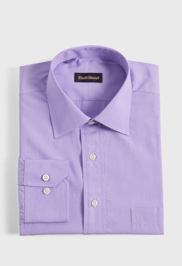 Paul Stuart Lilac End on End Dress Shirt, image 1