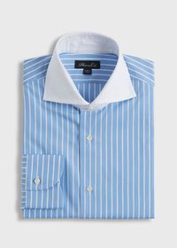 Paul Stuart Cotton Stripe Dress Shirt, thumbnail 1