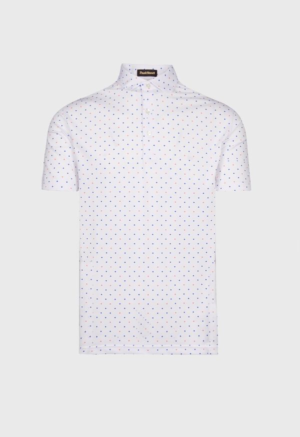 Paul Stuart Dot Performance Polo, image 1