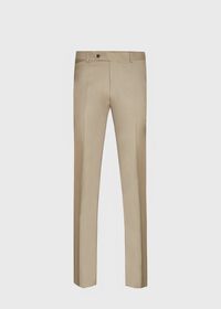 Paul Stuart Super 110s Wool Tan Trouser, thumbnail 1