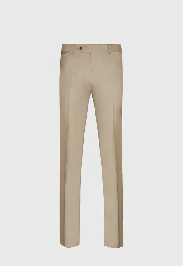 Paul Stuart Super 110s Wool Tan Trouser, image 1