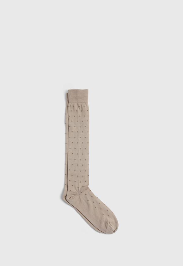 Paul Stuart Cotton Polka Dot Sock, image 1