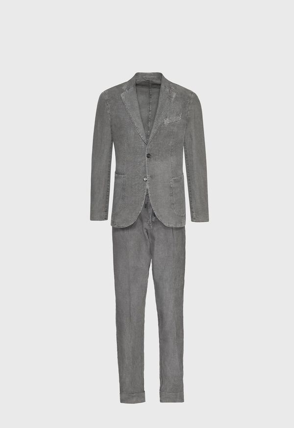 Paul Stuart Solid Linen Suit, image 1