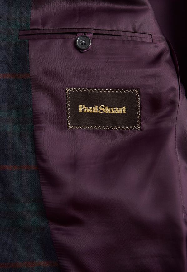 Paul Stuart Cashmere Plaid Dinner Jacket, image 3