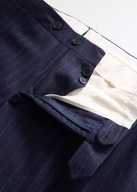 Paul Stuart Wool Stripe Two Button Suit, thumbnail 8