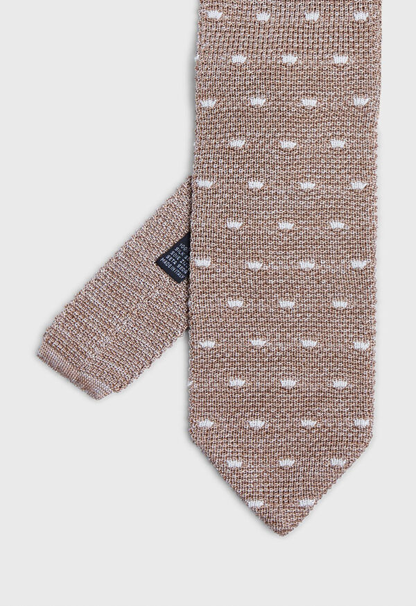 Paul Stuart White Dots on Solid Ground Tie, image 1
