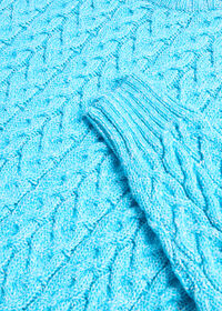 Paul Stuart Cotton Cable Crewneck Sweater, thumbnail 4