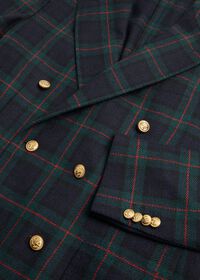 Paul Stuart Plaid Double Breasted Wool Jacket, thumbnail 3