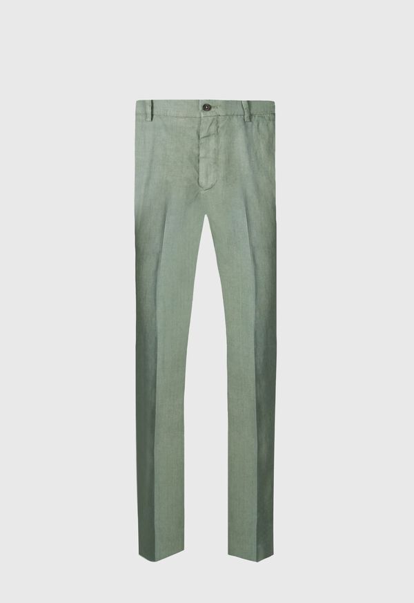 Paul Stuart Garment Washed Linen Pant, image 1