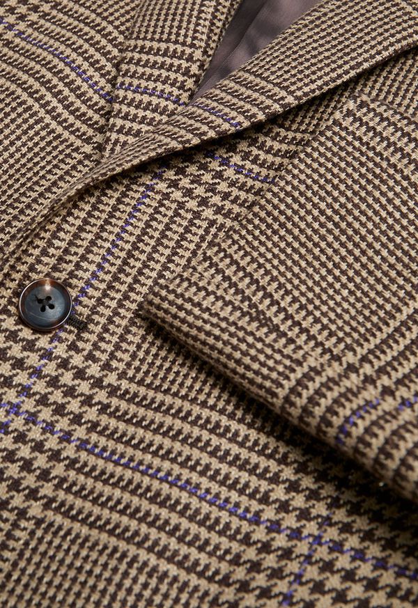 Paul Stuart Tan/Brown Plaid Sport Jacket, image 2