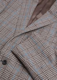 Paul Stuart Phillip Fit Mink Plaid Wool Suit, thumbnail 3