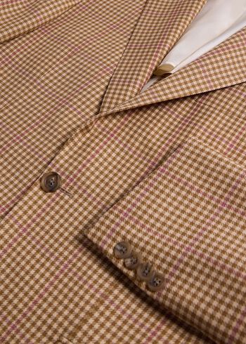 Paul Stuart Super 140s Wool Plaid Jacket