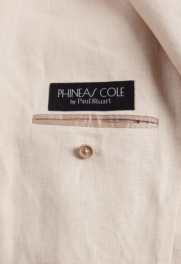 Paul Stuart Double Breasted Linen Suit, image 6