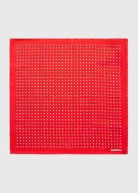 Paul Stuart Printed Silk Dot Pocket Square, thumbnail 1