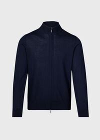 Paul Stuart Merino Wool Full Zip Cardigan, thumbnail 1