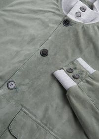 Paul Stuart Suede Bomber Jacket, thumbnail 2