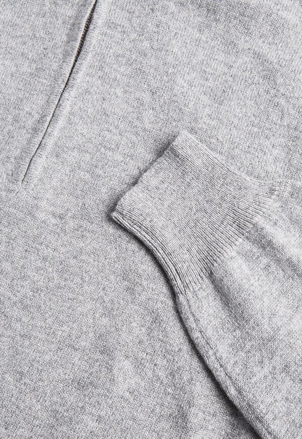 Paul Stuart Cashmere 1/4 Zip Sweater, image 2