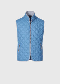 Quilted Wool Flannel Vest Quilted Wool Flannel Vest