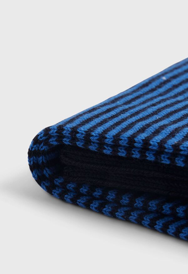 Paul Stuart Cotton Horizontal Stripe Sock, image 2