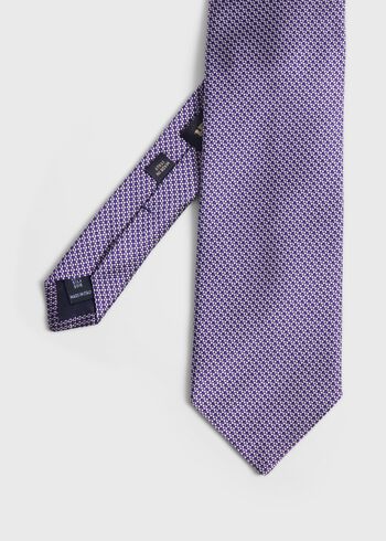Paul Stuart Woven Silk Micro Deco Tie