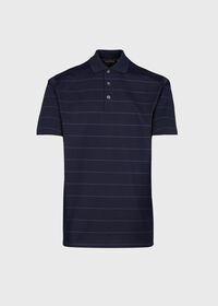 Paul Stuart Striped Mercerized Polo, thumbnail 1