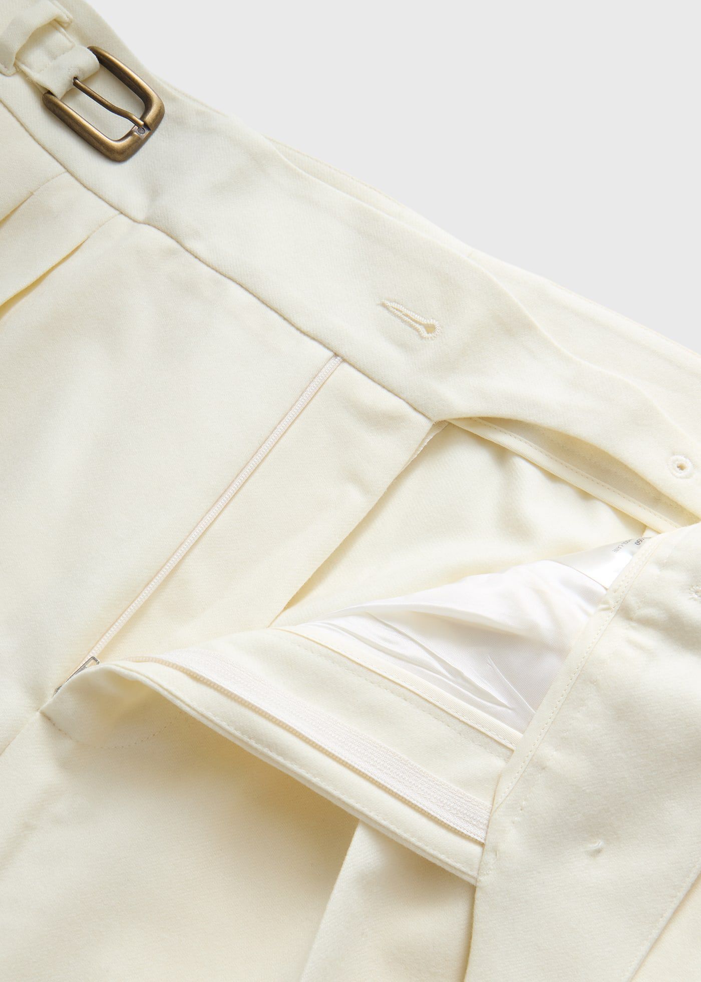 Wool Flannel Gurkha Pant