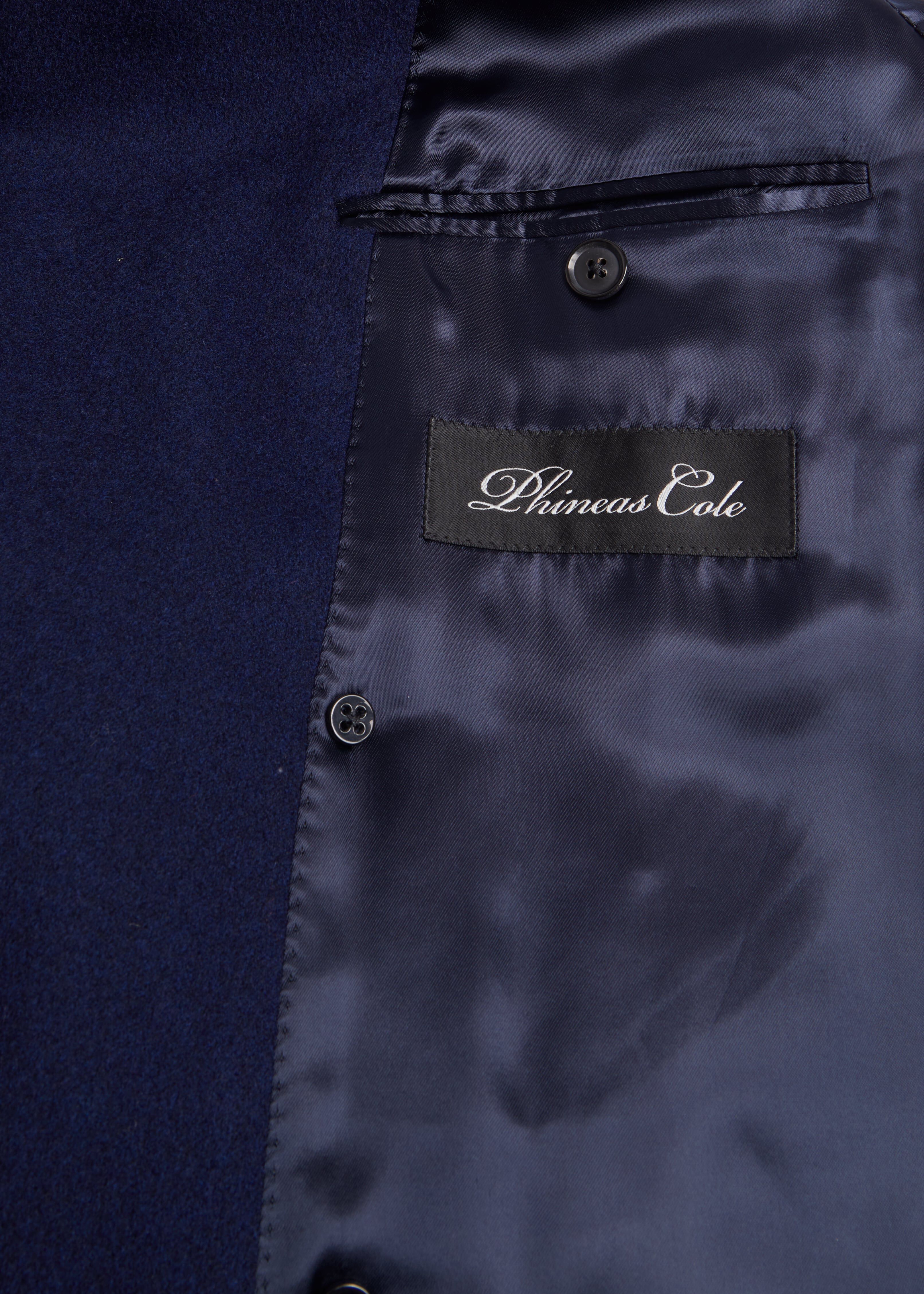 Blue shop military coat