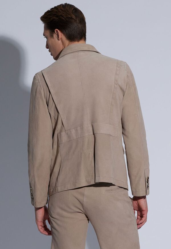 Paul Stuart Single Breasted Suede Jacket, image 4