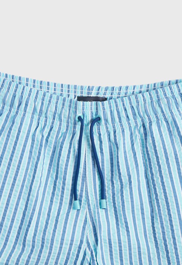 Paul Stuart Seersucker Swim Trunk, image 2