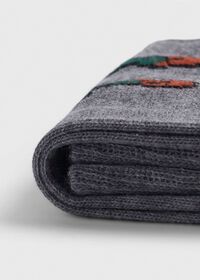 Paul Stuart Sock with Man on the Fence Logo, thumbnail 5
