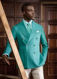 Paul Stuart The Irish Linen Double Breasted Jacket, thumbnail 2