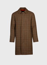 Paul Stuart Plaid Short Coat, thumbnail 1