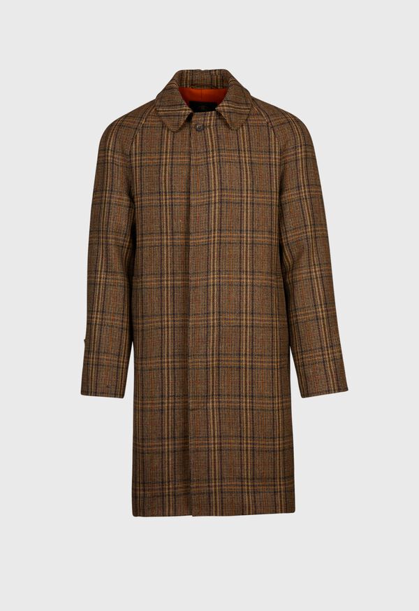 Paul Stuart Plaid Short Coat, image 1