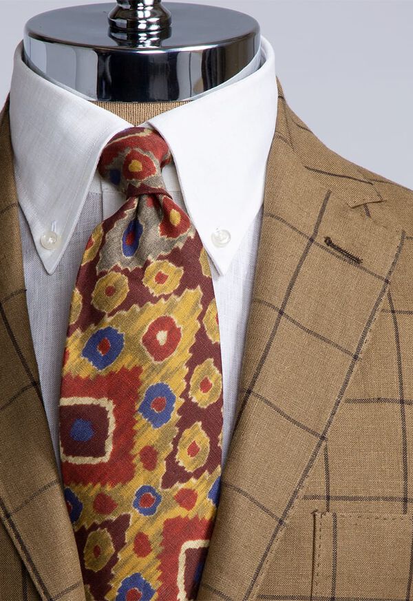 Paul Stuart Linen Windowpane Soft Jacket, image 4