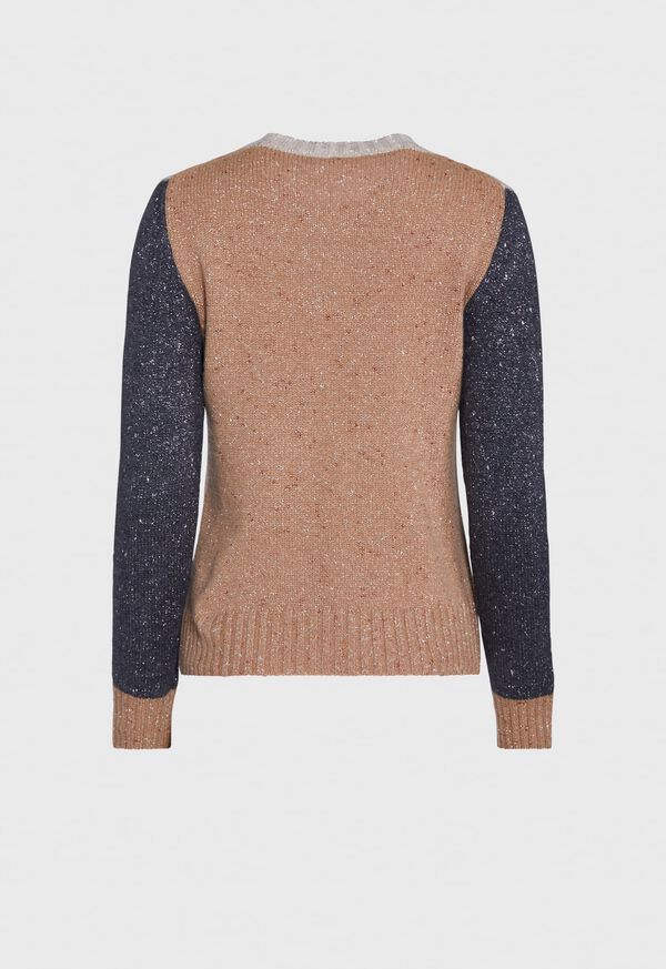 Paul Stuart Colorblock Lurex Sweater, image 2