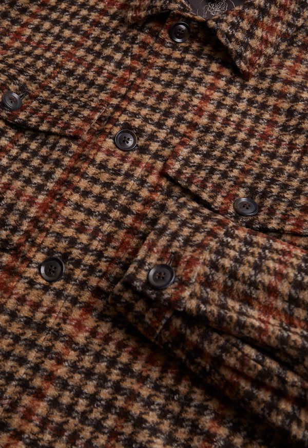 Paul Stuart Plaid Overshirt, image 4