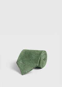 Paul Stuart Printed Linen Tie, thumbnail 1