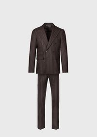 Paul Stuart Chalk Stripe Flannel Suit, thumbnail 1