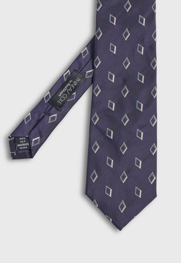 Paul Stuart Silk Woven Deco Tie