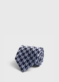 Paul Stuart Woven Silk Houndstooth Tie, thumbnail 1