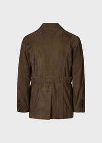 Paul Stuart Loden Suede Anorak Jacket, thumbnail 4