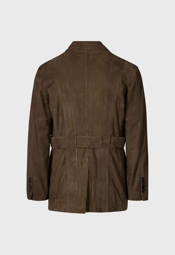 Paul Stuart Loden Suede Anorak Jacket, image 4