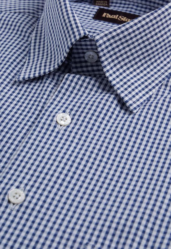 Paul Stuart Gingham Seersucker Sport Shirt, image 2